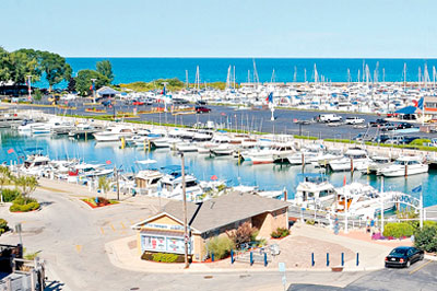 port marina